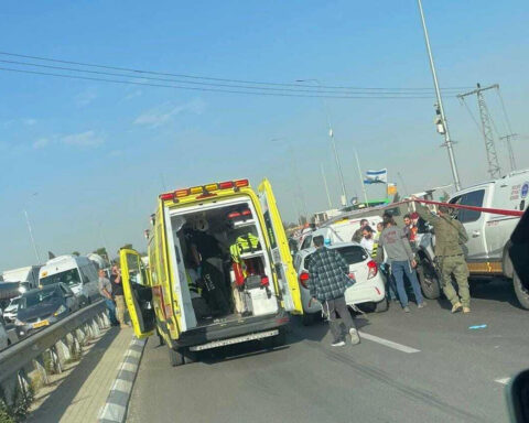 At least one Israeli killed and three injured after attack at West Bank junction