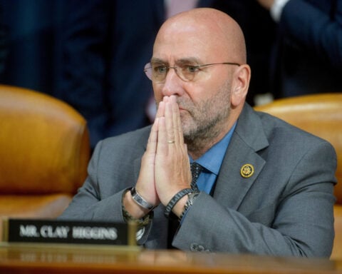 Who is Clay Higgins, the only House member to vote against releasing the Epstein files?