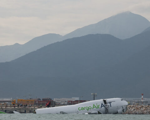 Cargo plane engine accelerated before fatal Hong Kong crash, investigators say