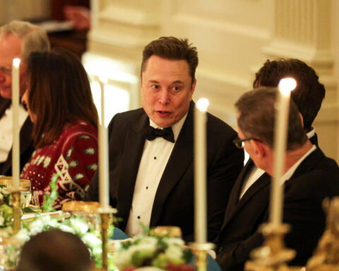 Elon Musk attends Trump's dinner with Saudi crown prince