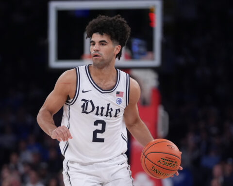 Cameron Boozer scores 18 points as No. 5 Duke outlasts No. 24 Kansas 78-66