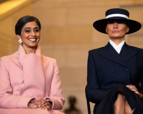 Melania Trump teams up with Usha Vance, visiting troops in North Carolina