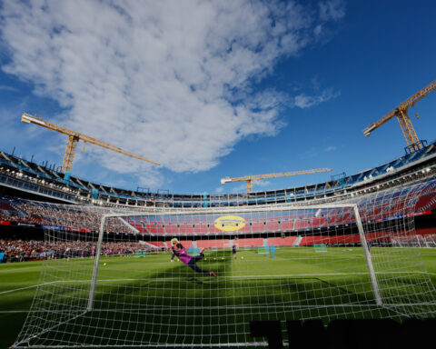 UEFA approves Barcelona's Camp Nou return for Champions League game against Frankfurt