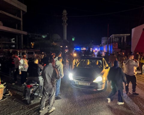 Thirteen people killed in Israeli strike on Lebanon's Sidon, Lebanese health ministry says