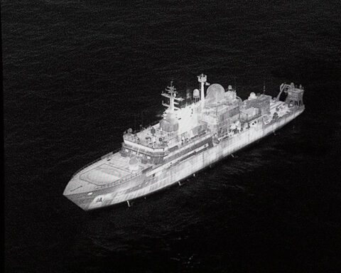 UK says 'military options' ready as Russian ship points lasers at RAF pilots