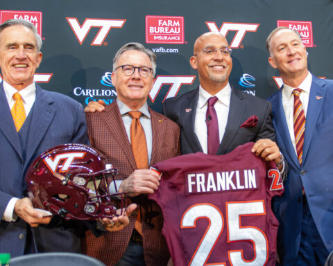 Virginia Tech preaches alignment as James Franklin is introduced as football coach