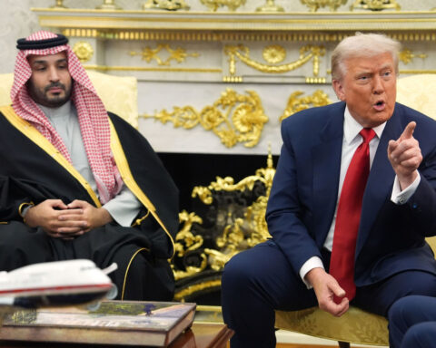 The many times Trump has promoted the Saudi crown prince’s Khashoggi denials