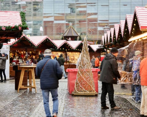 Christmas market in Germany opens after last year's deadly attack in the city of Magdeburg