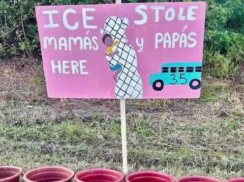 Memorial for workers detained by ICE removed in Immokalee