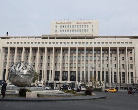 Syria sends first Swift message to New York Fed, central bank governor says