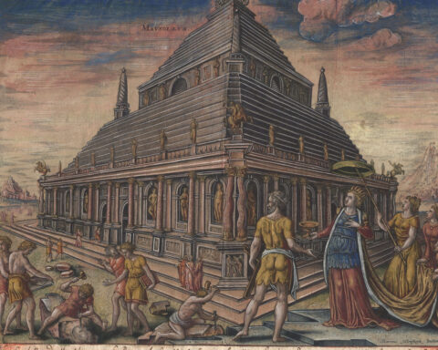 She married her brother, then he died. The monument to her grief was a Wonder of the Ancient World