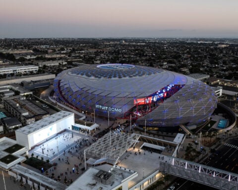 LA Olympics will keep 'Intuit' on Clippers arena as part of groundbreaking venue-naming deal
