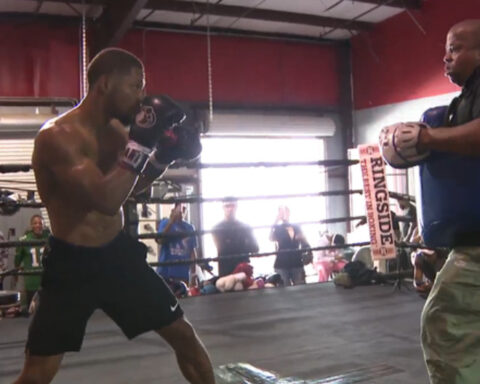"This is my home": Boxer Brian Norman Jr. trains for the biggest fight of his career