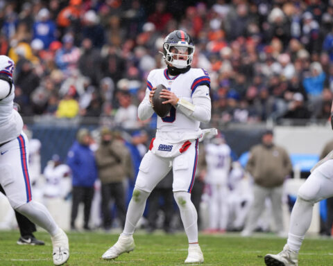 Giants QB Jaxson Dart remains in concussion protocol and won't play at Detroit