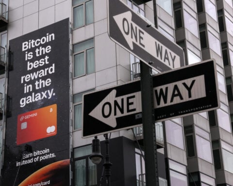 Bitcoin on thin ice after sinking in flight from risk