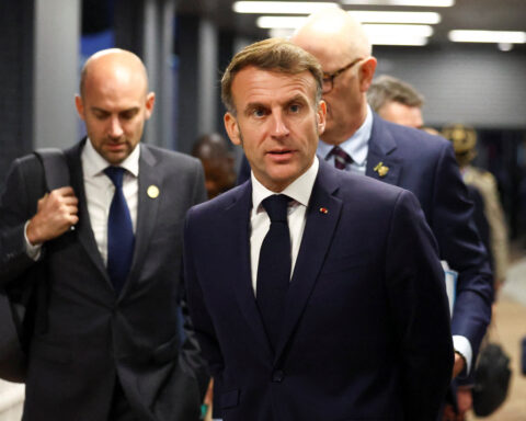 France's Macron says peace deal proposal needs to be revisited