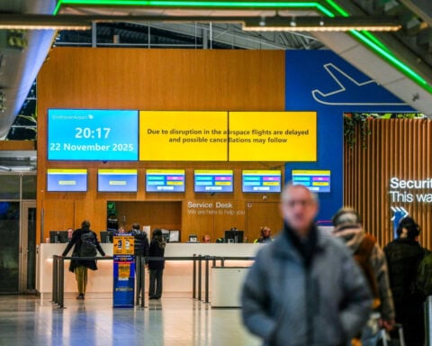 Drone sightings disrupt traffic at Eindhoven airport