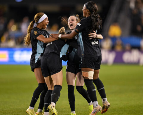 Lavelle’s goal leads Gotham over Spirit 1-0 for NWSL championship