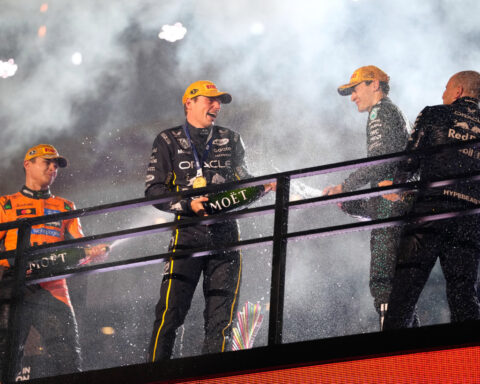 Verstappen has 5th F1 title in reach after Norris, Piastri disqualified in Las Vegas
