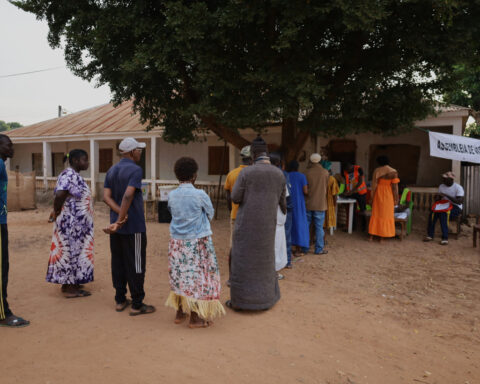 Guinea-Bissau counts votes as president seeks second term and main opposition party is barred