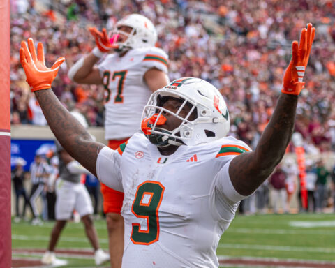 Oregon is back in the top five of the AP Top 25 poll, Miami leads pack of 5 ranked ACC teams