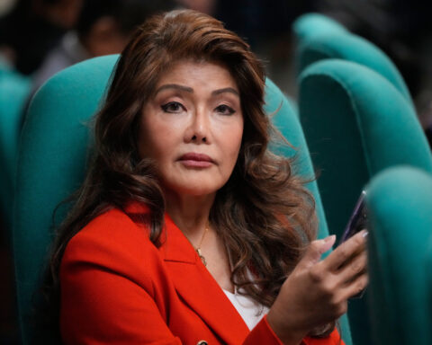 Philippine president refuses to discuss family matters in public after sister's drug allegation