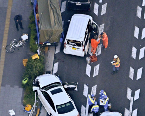 Man arrested in Tokyo on suspicion of stealing a car and then hitting 11 people, killing 1