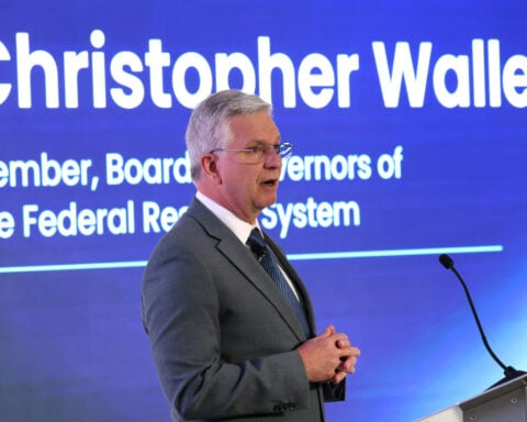 Fed's Waller says he met with Treasury Secretary 10 days ago about Fed chair position, Fox Business reports