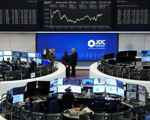 European shares recover on US rate-cut optimism; Ukraine peace talks in focus