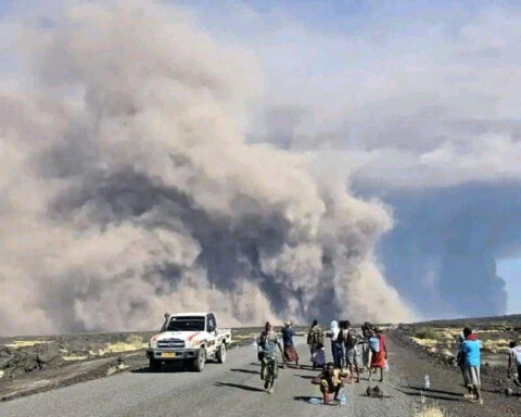 Volcano erupts in northern Ethiopia, sending ash plumes toward Yemen and Oman
