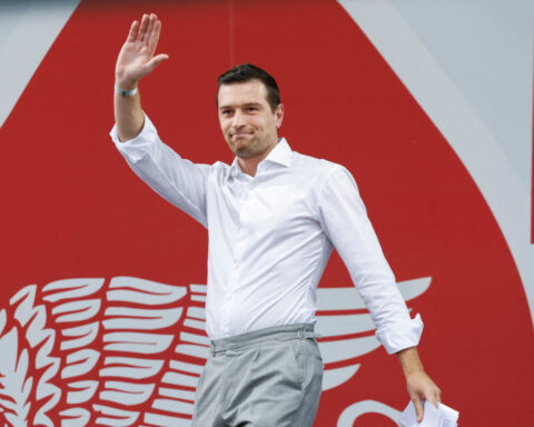 French poll shows far-right leader Bardella winning presidential election