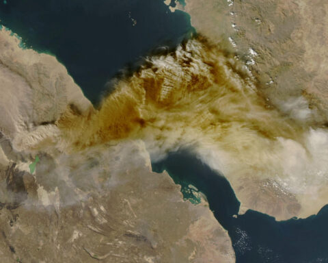 This volcano erupted for the first time in 10,000 years sending ash clouds across continents