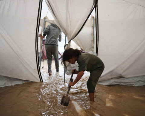'Everything is soaked': Winter rains in Gaza bring new misery for Palestinians