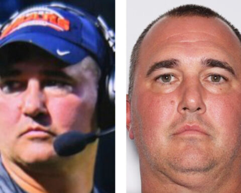 Football coach who went missing before undefeated team's playoff game is wanted on criminal charges