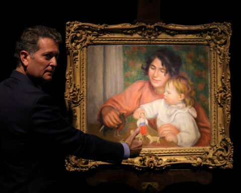 Renoir painting of son sold for $1.68 million at auction