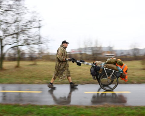 British globe trekker faces changed world on final leg of 27-year journey