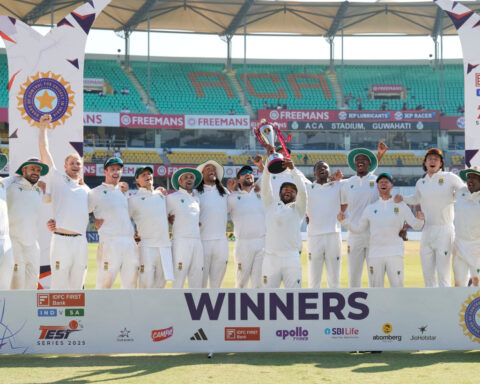 South Africa clinches first test series win in India since 2000