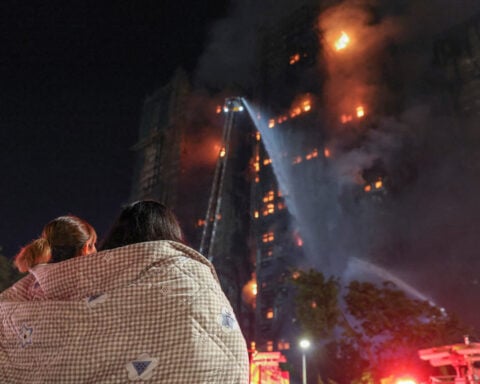 Hong Kong buildings blaze kills 36, nearly 300 missing