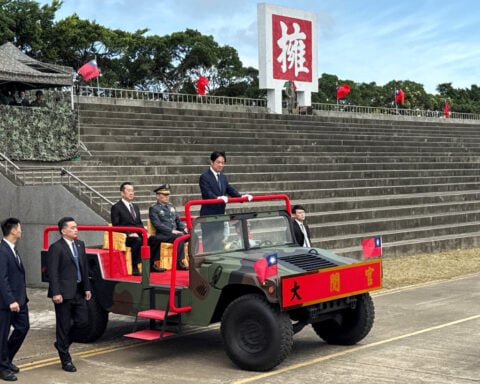 Taiwan says it has discussed with US arms purchases for extra defence budget