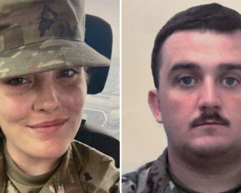 Two National Guard members were tasked with serving the nation. One is dead as the other fights for his life after shooting