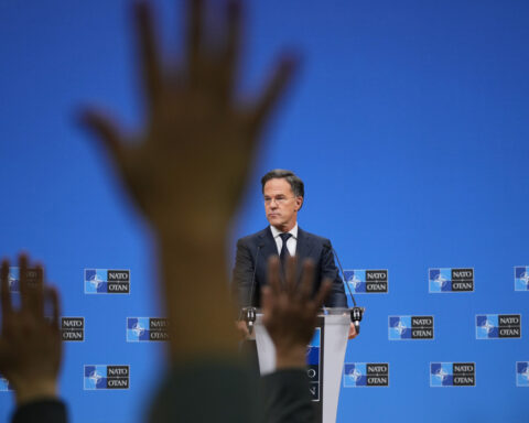 NATO chief dismisses concerns about US commitment to the alliance ahead of Ukraine meeting