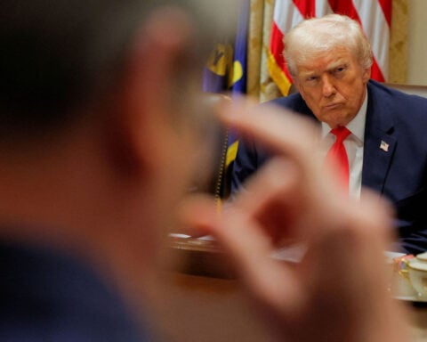 Fact check: Trump delivers long list of false claims at Cabinet meeting