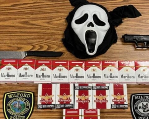 "Ghostface" masked robber arrested after store manager recognizes shoes, police say