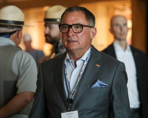 Euro zone inflation practically at target, ECB's Nagel says