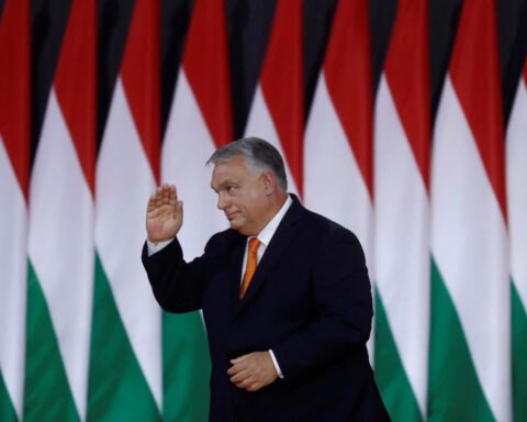 Hungary PM Orban's Fidesz narrows gap on opposition rival, opinion poll shows