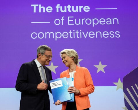 EU takes small steps in uphill struggle to wean savers off cash