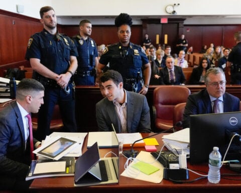 Police bodycam footage played in court shows the minutes leading up to Luigi Mangione's arrest