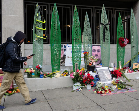 National Guard member shot in DC has shown positive signs, West Virginia governor says