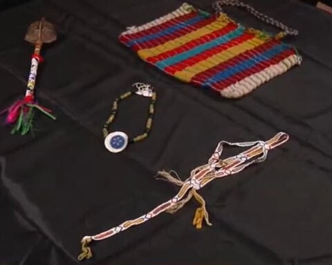 Meskwaki Nation welcomes home cultural items returned by UNI