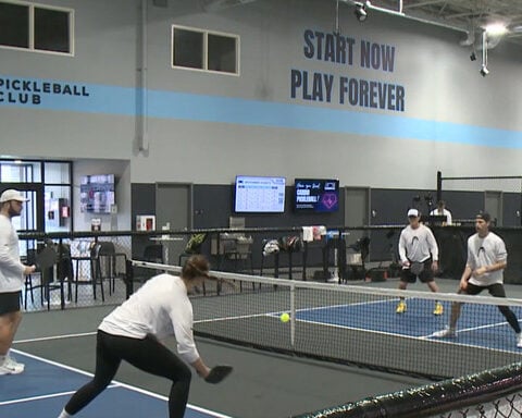Pickleball players  break world record with 48-hour match